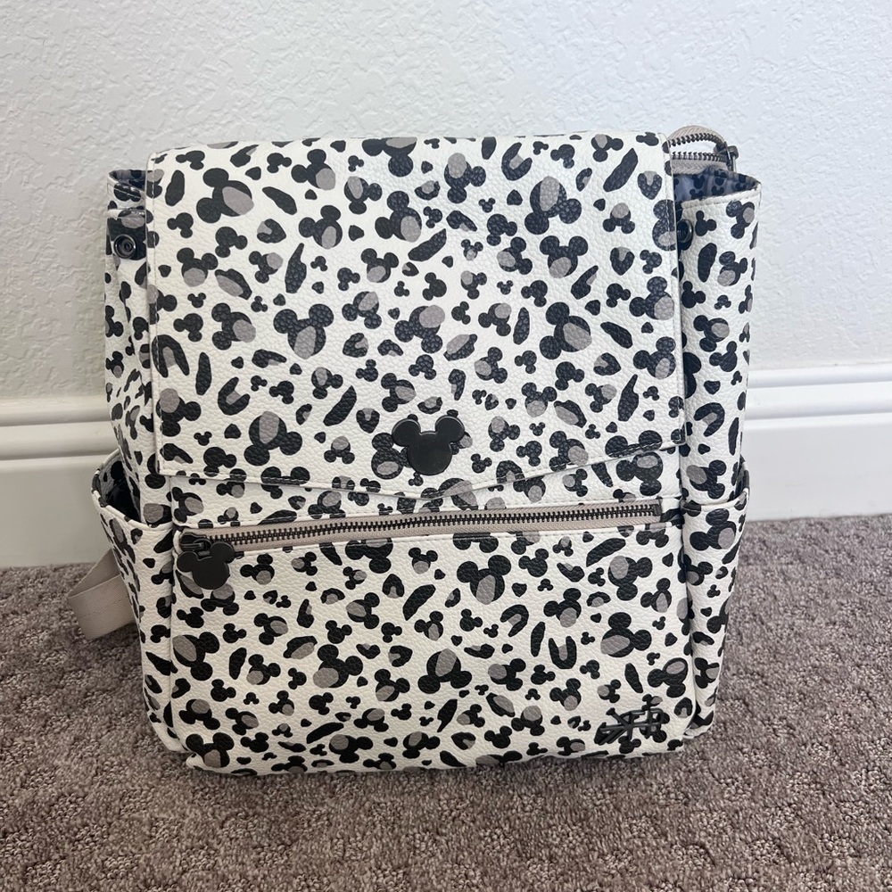 Disney Baby Mickey Mouse Patterned Bag in Gray and Black - Picture 4 of 5